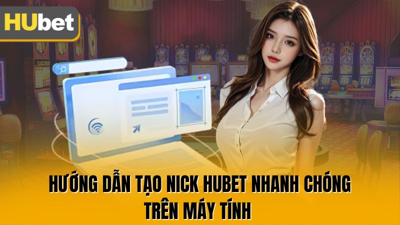 Hướng dẫn tạo nick Hubet nhanh chóng trên máy tính 